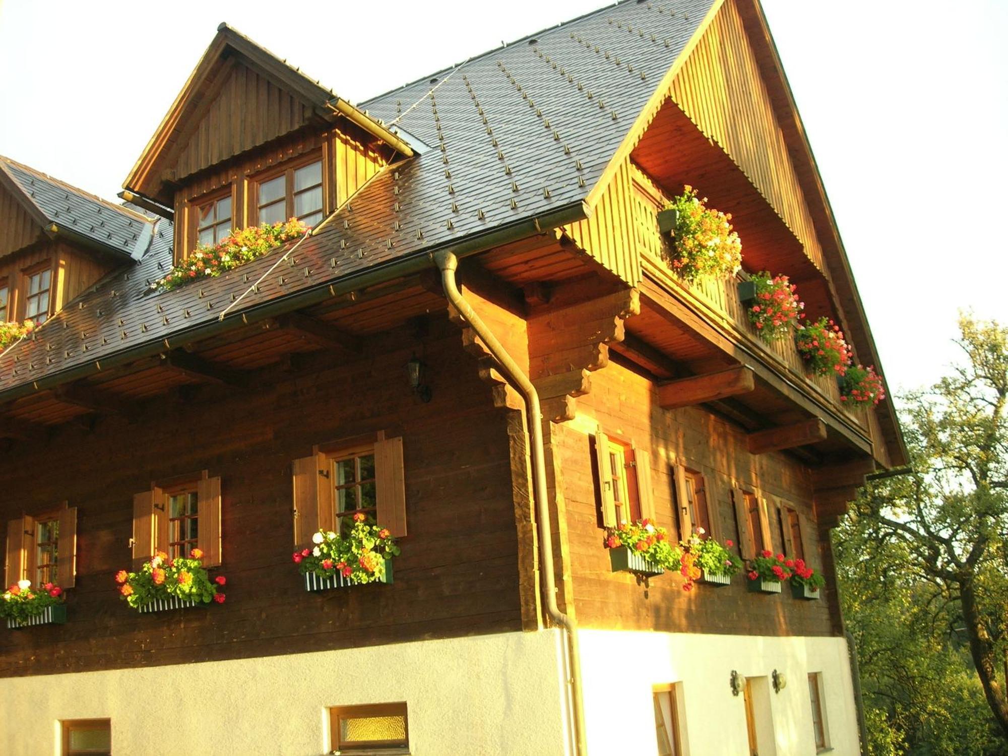 Bioalm Wassermann Wirt Hotel Sommereben Bagian luar foto